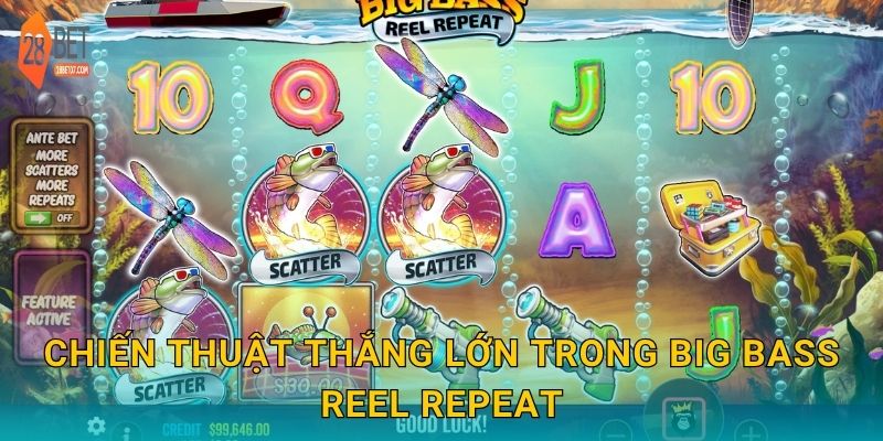 Chiến thuật thắng lớn trong Big Bass Reel Repeat